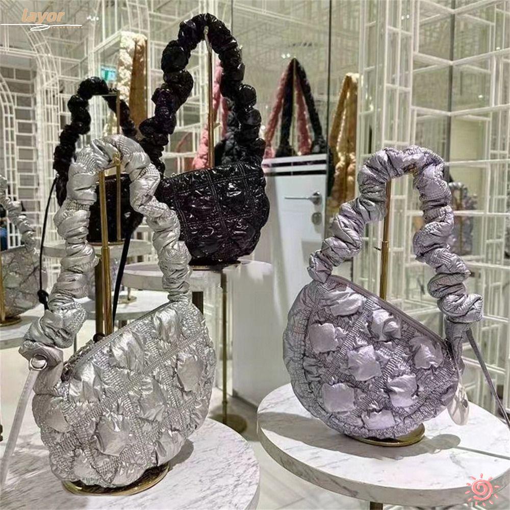 Lay Túi Xách Đeo Vai Có Đệm Cotton Sức Chứa Lớn Cho Nữ