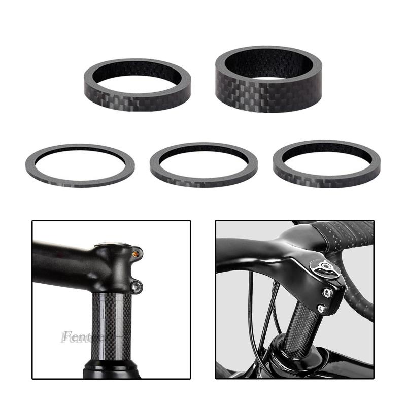 [Fenteer1] 1 1 / 8 &quot;Vòng Đệm Cổ Xe Đạp Bằng Sợi Carbon