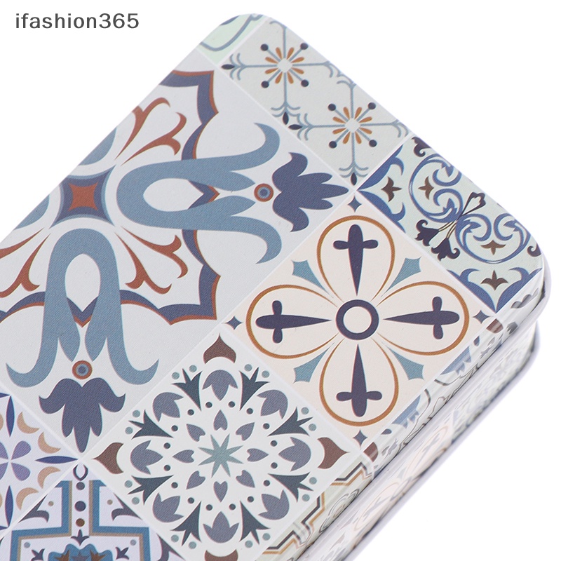 Hộp Thiếc Đựng Trang Sức Hình Chữ Nhật 11.5 * 6.5 * 4Cm