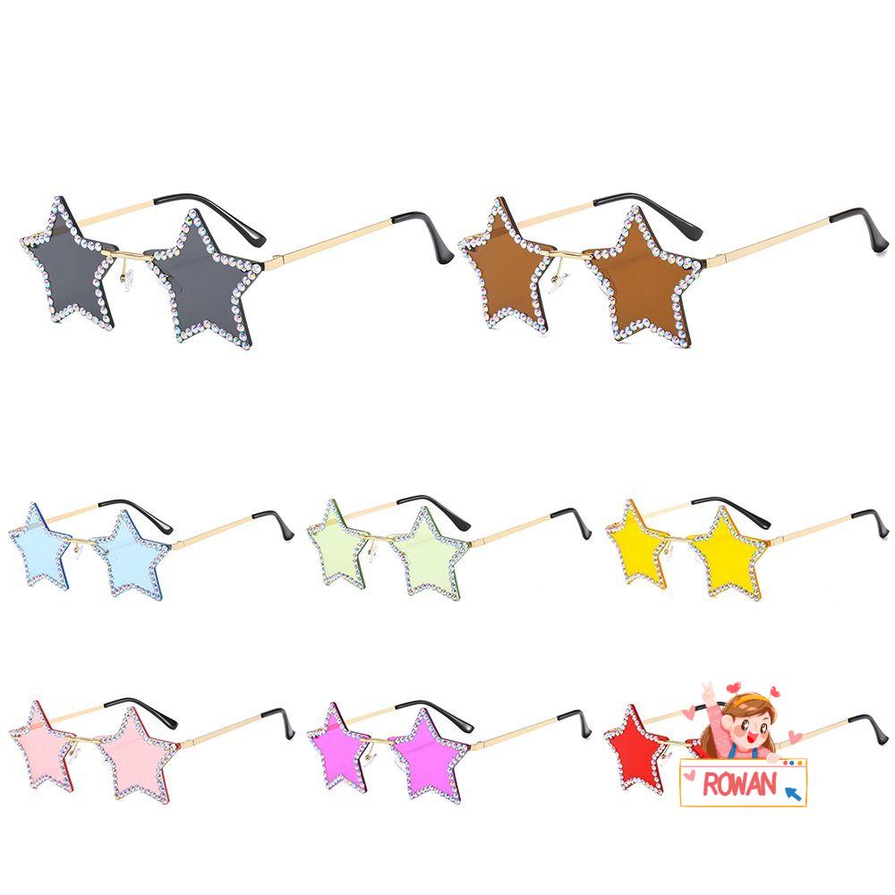 Kính Mát Hình Ngôi Sao Chống Tia UV400 Thời Trang Phong Cách Retro Y2K