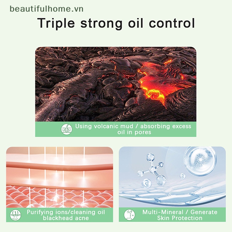 Thanh Lăn Đá Núi Lửa Dùng Trang Điểm Mặt