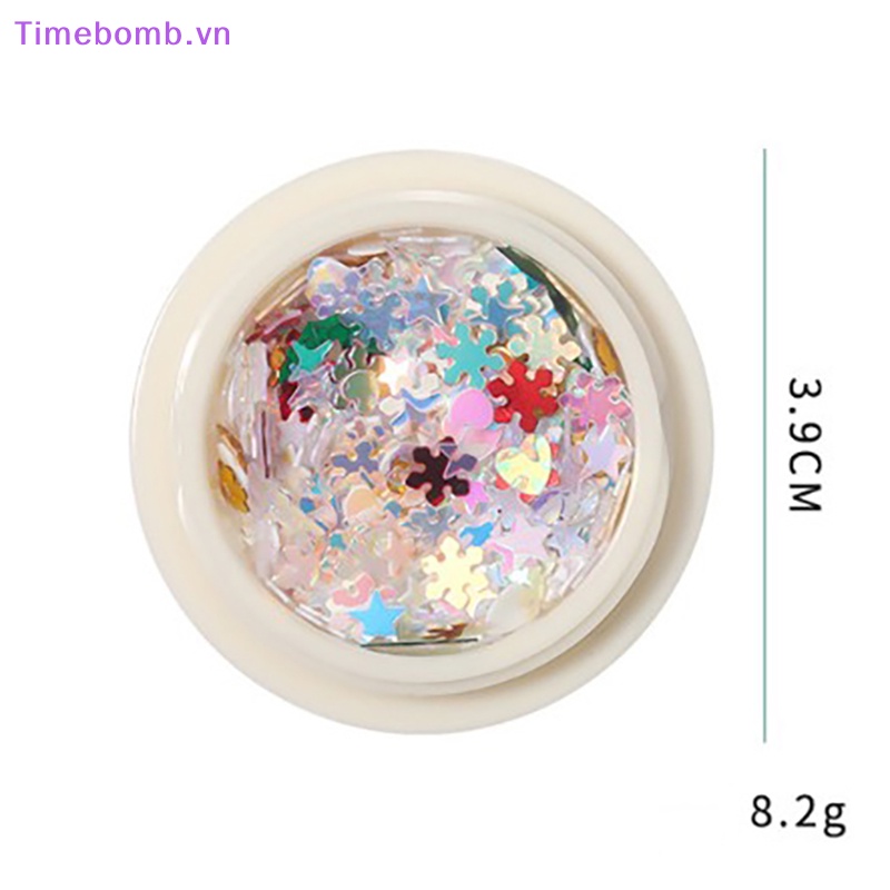 # Túi Đeo Chéo Thời Trang Hàn Cho Nữ # Kim Tuyến Hình Bông Tuyết Đính Móng Tay Nghệ Thuật