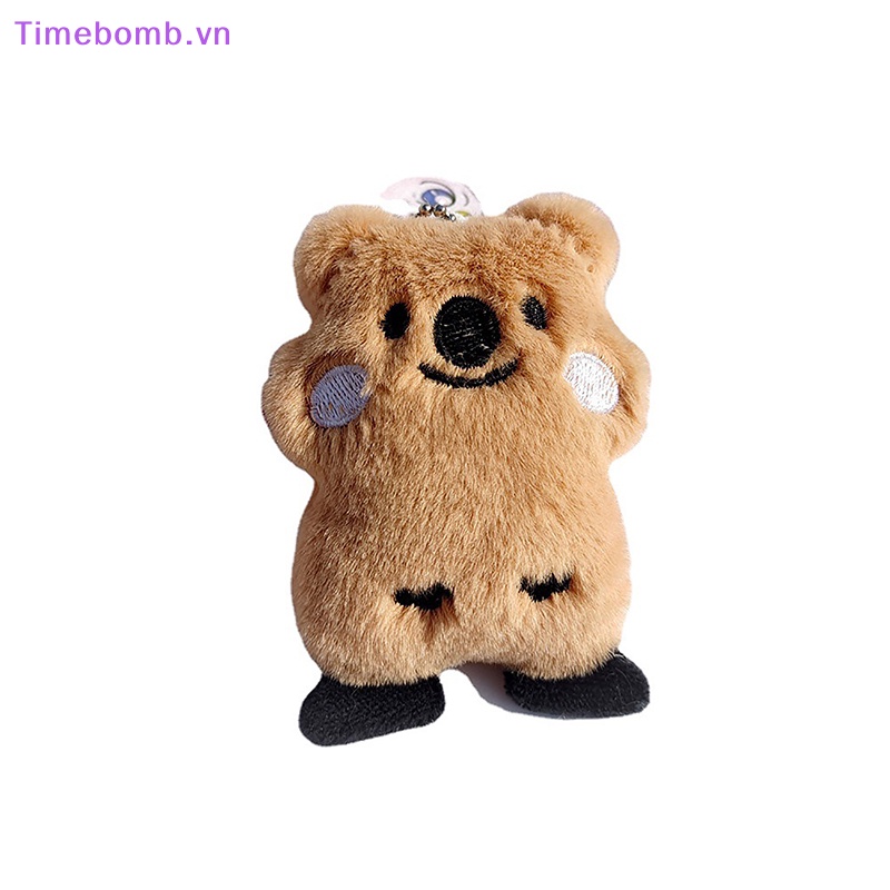 # Túi Đeo Chéo Thời Trang Hàn Cho Nữ # Móc Khóa Hình Gấu Koala Nhồi Bông Dễ Thương Dùng Trang Trí