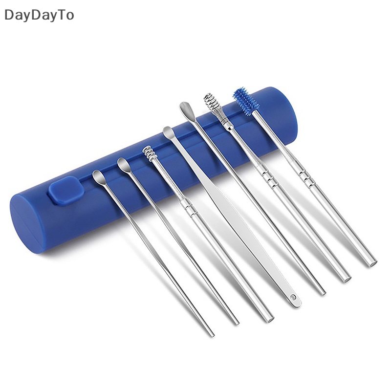 Bộ Dụng Cụ Lấy Ráy Tai Bằng Thép Không Gỉ Tiện Dụng