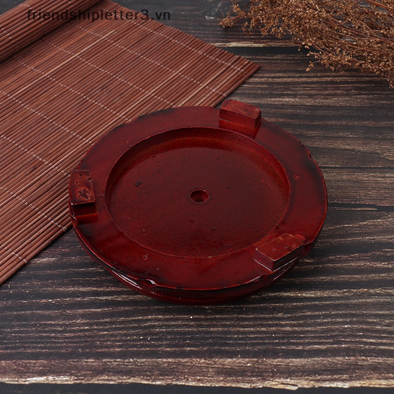 / / Mới / / Đế Gỗ Trơn Chạm Khắc Hoa Văn Phật Giáo