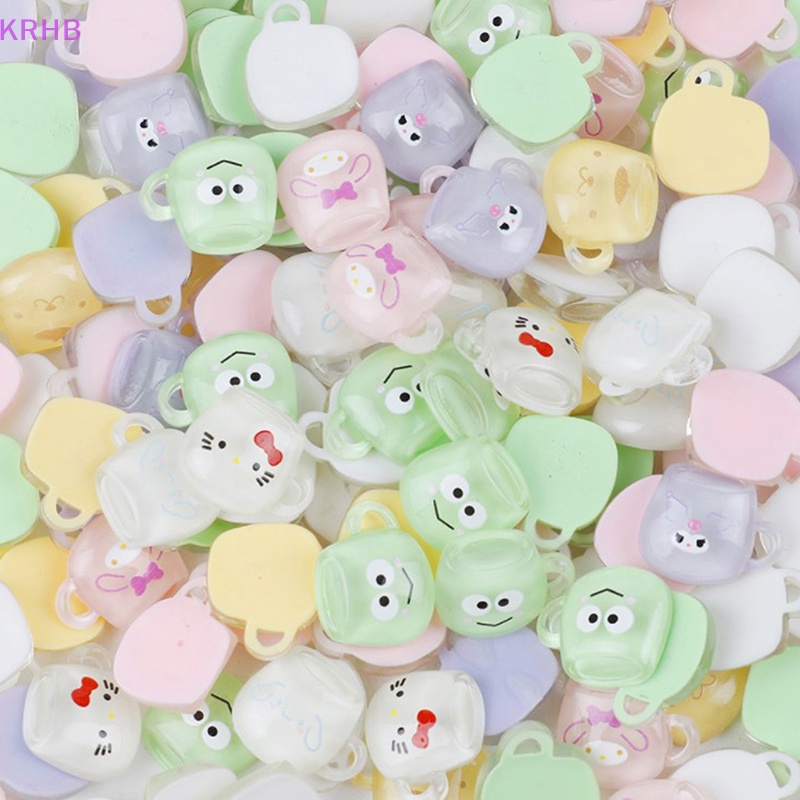 Set 10 Mô Hình Búp Bê Mini Phát Sáng Trong Bóng Tối Độc Đáo Mới