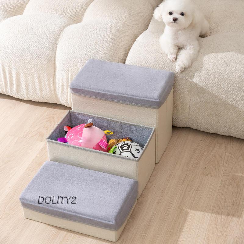 [Dolity2] Bậc Thang Mèo Mềm Rộng Có Thể Giặt Được DIY