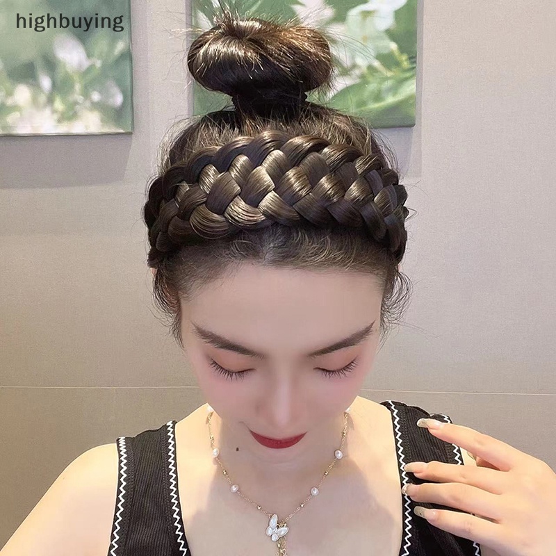 Cài Tóc Giả Thắt Bím Handmade Cho Nữ