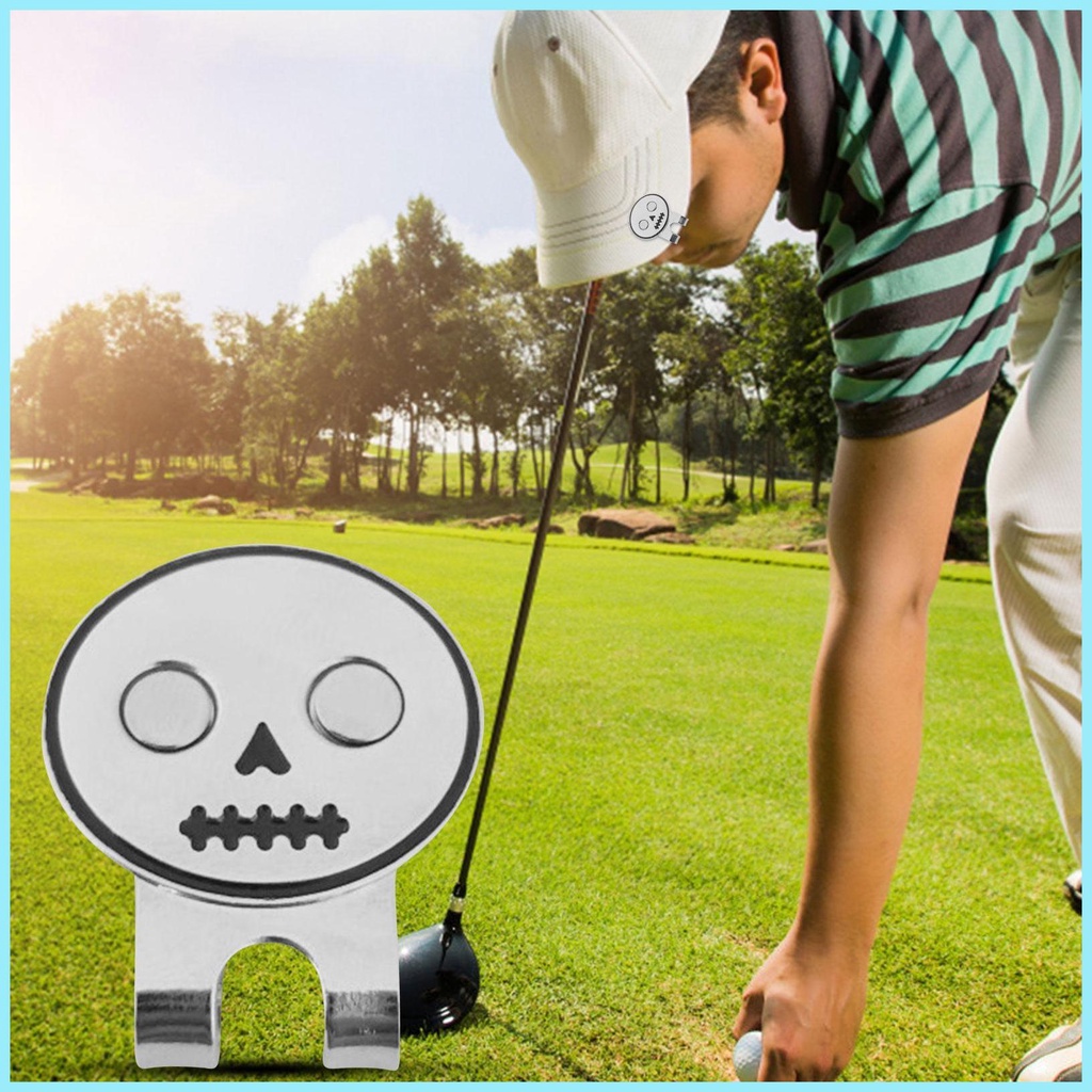 Dụng Cụ Đánh Dấu Vị Trí Thắt Lưng Chơi Golf Từ Tính Thiết Kế Hình Đầu Lâu Không Dễ Dàng Bỏ Túi Và Túi tdevn