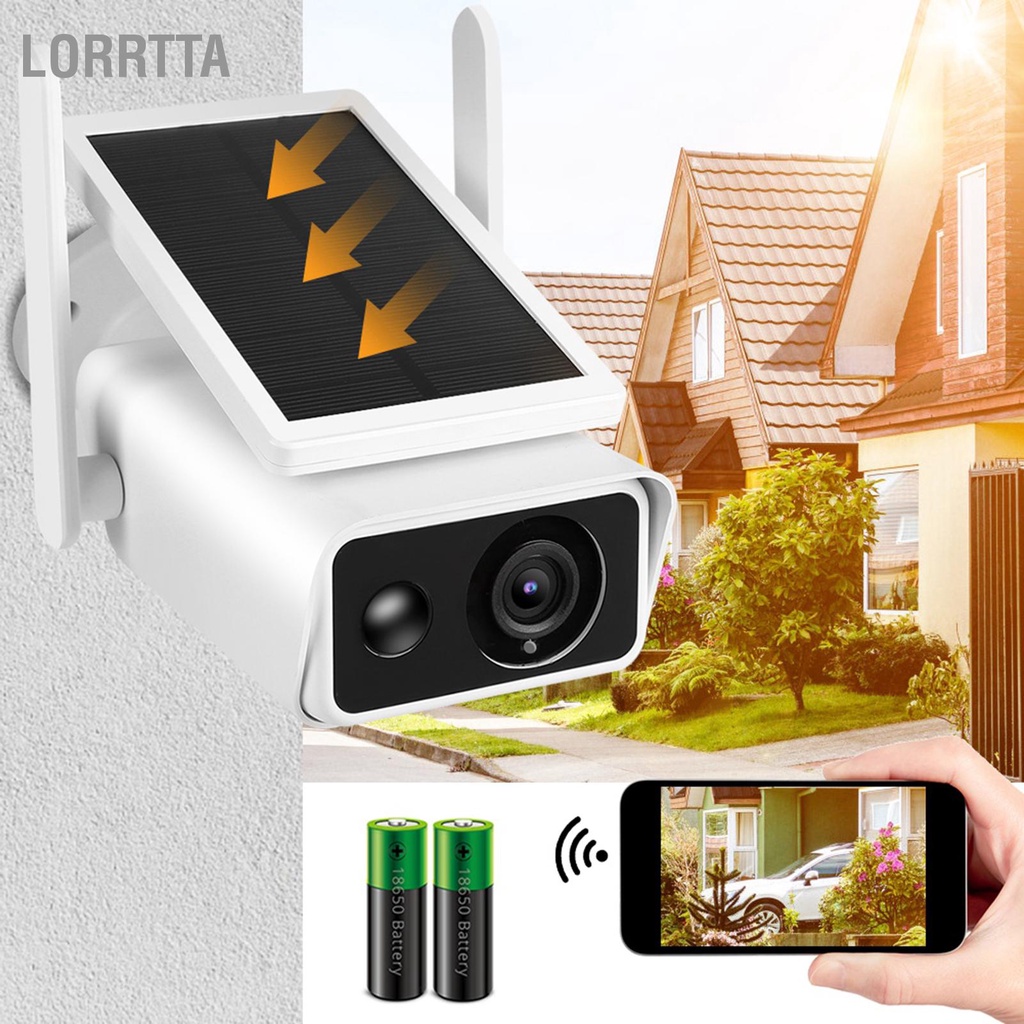 Nóng bỏng Camera năng lượng mặt trời 1080P Giám sát không dây ngoài Chống mưa tầm nhìn ban đêm từ xa Chạy bằng pin