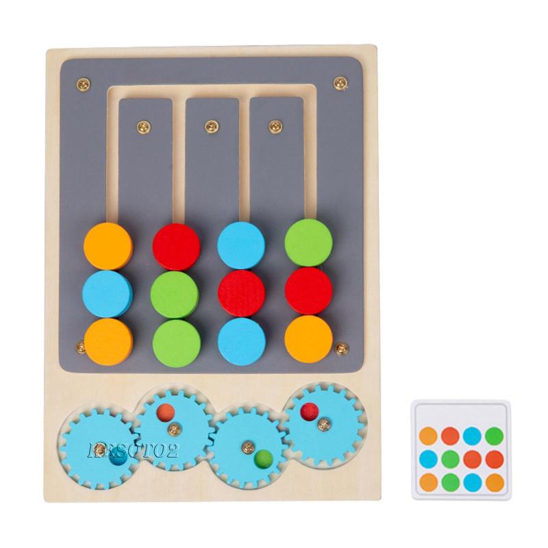 Bộ Đồ Chơi Phân Loại Màu Sắc Tương Phản Kesoto2 Dành Cho Gia Đình 3 4 5 6 7 Tuổi