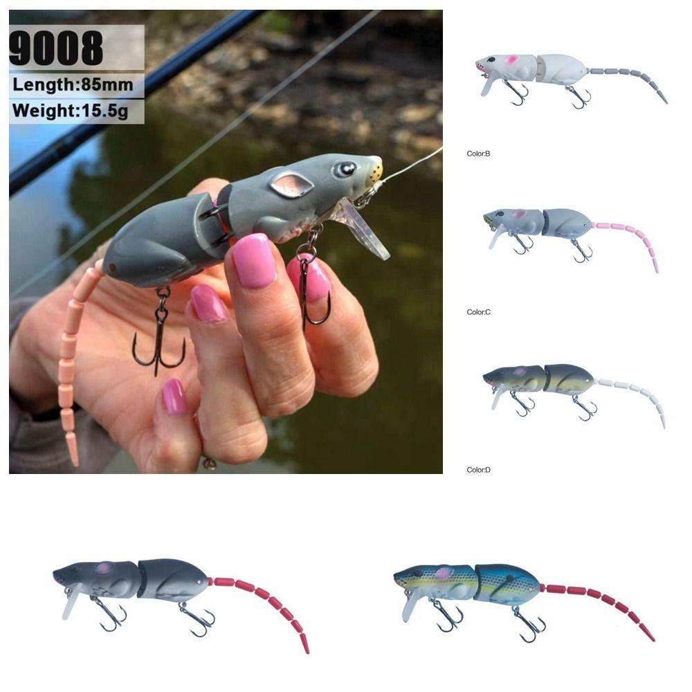 BERNARDO Mồi Câu Cá Giả Hình Chuột Pesca 85mm 15.5g
