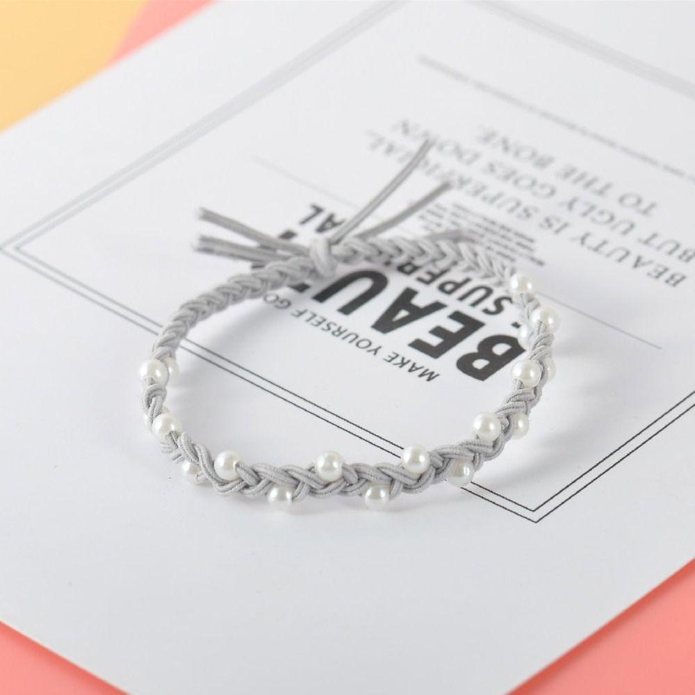 Dây Buộc Tóc Co Giãn Chống Trượt Phong Cách Hàn Quốc Thời Trang