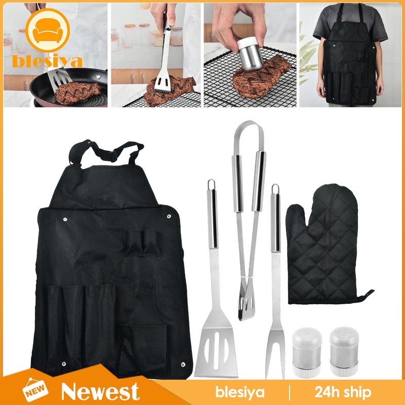 Bộ 7 Dụng Cụ Nướng bbq Tiện Lợi Cho Dã Ngoại