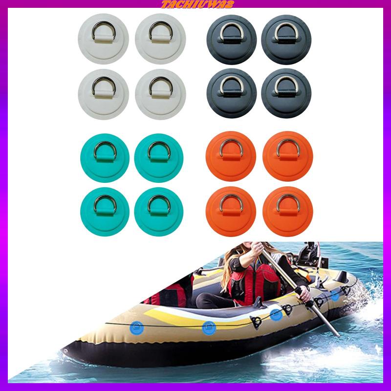 Set 4 Vòng Khóa Chữ D Bằng Thép Không Gỉ Chuyên Dụng Cho Tàu Thuyền Dinghy Tachiuwa2