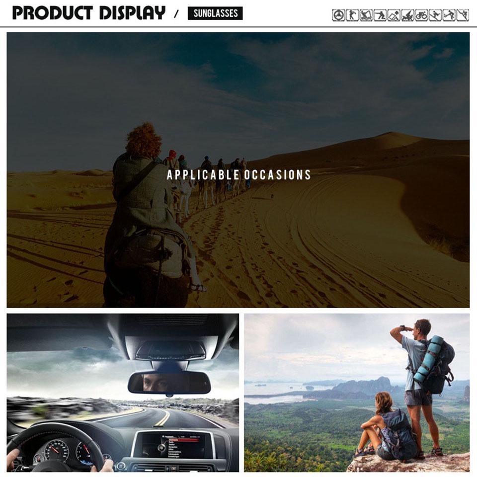 Kính Mát Phân Cực Chống Tia UV400 Thời Trang Cho Nam Và Nữ