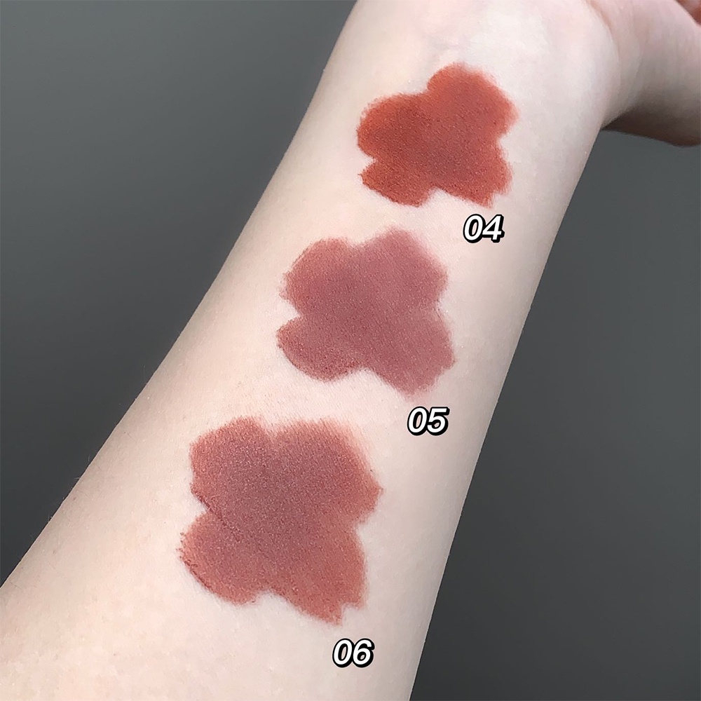 Son Môi Dạng Lỏng Chống Thấm Nước Lâu Trôi Không Dính Thành Cốc Thiết Kế Vỏ Hình Gấu Nâu Dễ Thương