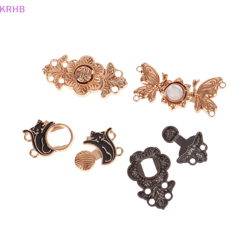 1 Cặp Nút Kim Loại Nối Dài Thắt Lưng Quần Jean Có Thể Điều Chỉnh Tiện Dụng Mới