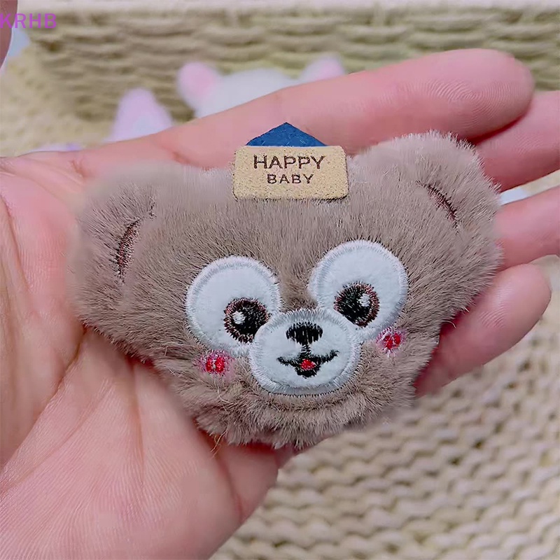 Huy Hiệu Cài Áo Hình Thú Nhồi Bông KRHB Dễ Thương Mới