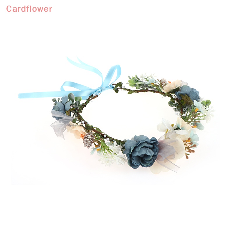 Vòng Hoa Đội Đầu Phụ Kiện Trang Trí Tóc Cho Nữ