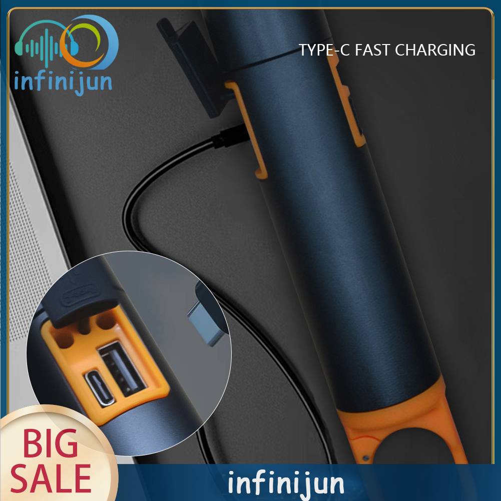 Đèn Pin Chiếu Tia Laser Phóng To 1200mah Dùng Trong Trường Hợp Khẩn Cấp Và Sử Dụng Ngoài Trời