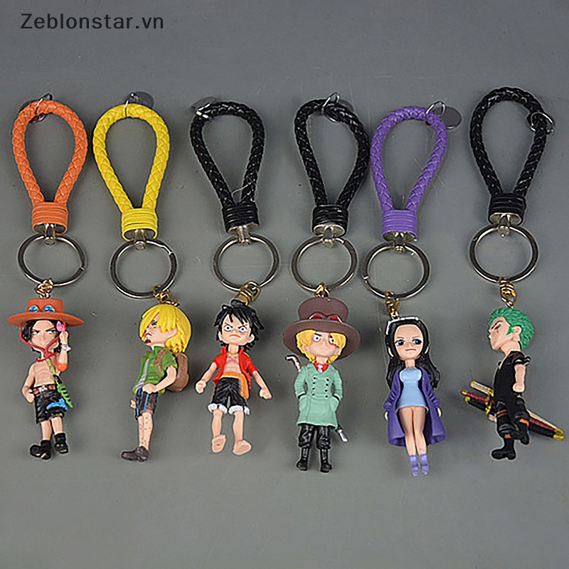 1 Móc Khóa Hình Nhân Vật Anime One piece Luffy Chopper Nami Chopper ~ ~ ~ STAR] [STAR] 1 Cái