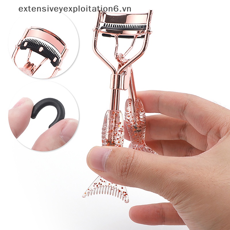Dụng Cụ Uốn Cong Lông Mi Chuyên Nghiệp Với Lược Kẹp Tiện Dụng