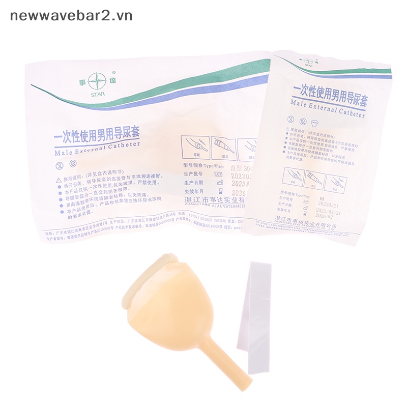 [Mới] Túi Đi Tiểu Cao Su Dùng Một Lần Cho Nam