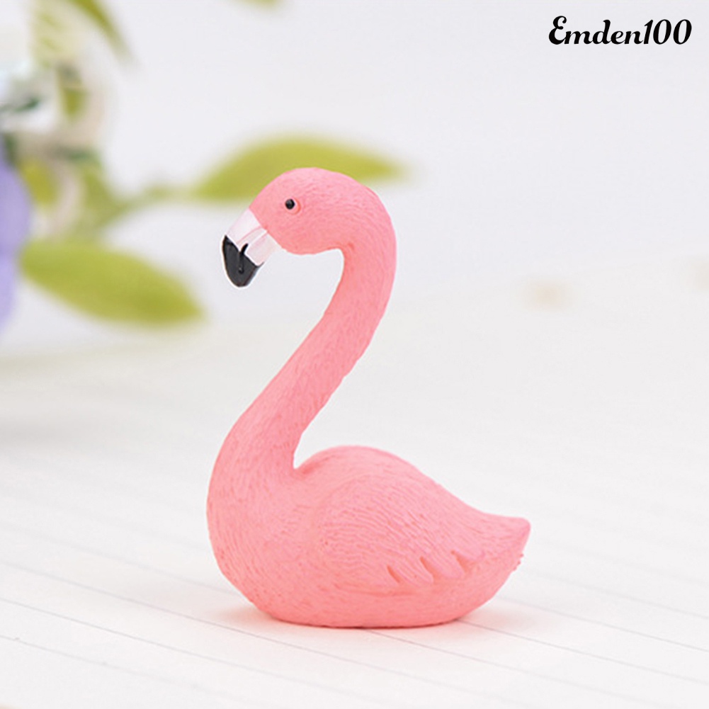 Đồ trang trí Chim Hồng Hạc Mini Trang Trí Sân Vườn