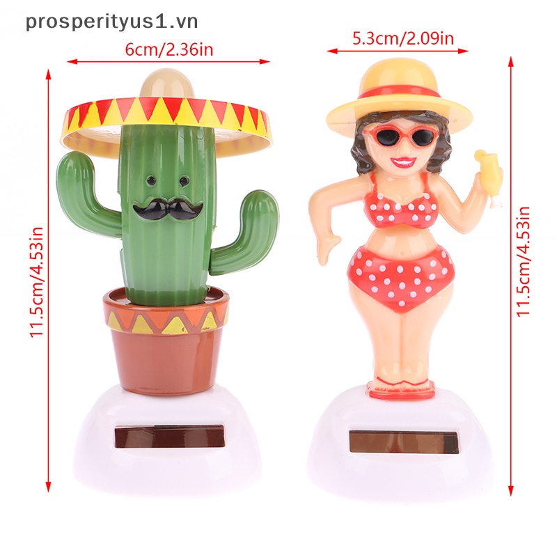 1 Búp Bê Xương Rồng Nhảy Múa Trang Trí Nội Thất Ô Tô Sử Dụng Năng Lượng Mặt Trời Tự Động Chuyên Nghiệp [VN]