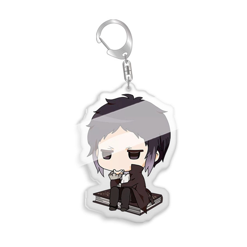 1 Móc Khóa Hình Nhân Vật Bungou Stray Dogs Chất Liệu Acrylic