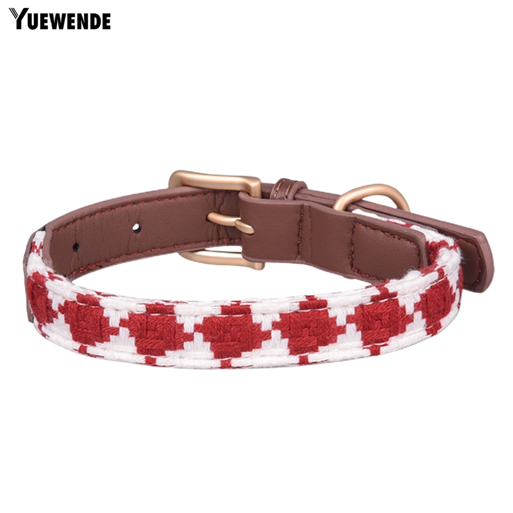 Vòng Cổ Bện Dây Dắt Thú Cưng Đi Dạo Chống Lạc Dễ Điều Chỉnh