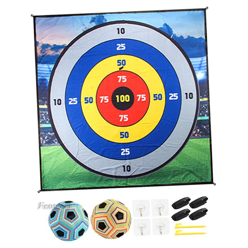 Đồ Chơi Ném Mục Tiêu Tương Tác Với Động Cơ Đá Bóng Cho Bữa Tiệc Bãi Biển Fenteer1
