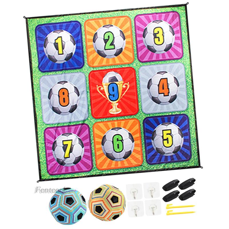 Đồ Chơi Ném Mục Tiêu Tương Tác Với Động Cơ Đá Bóng Cho Bữa Tiệc Bãi Biển Fenteer1