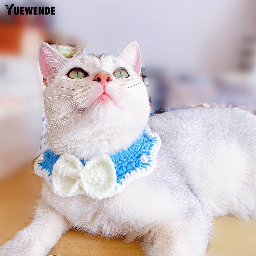 Yq.e Vòng Cổ Thắt Nơ Có Thể Điều Chỉnh Cho Thú Cưng