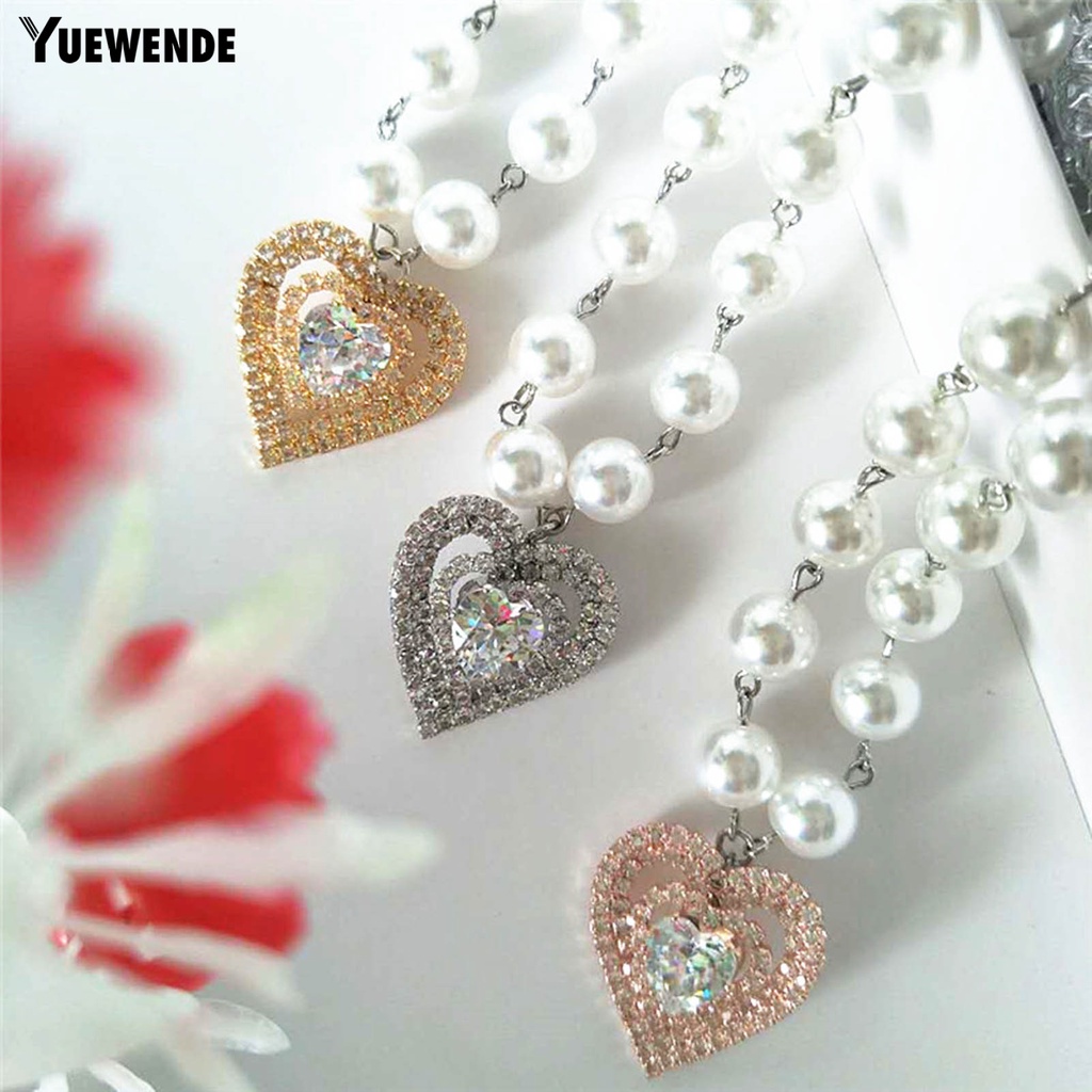 Vòng cổ Mặt Trái Tim Đính Đá Thời Trang Cho Thú Cưng