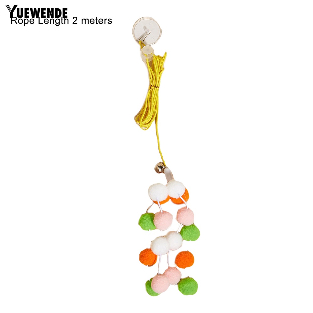 Đồ Chơi Hình Sâu Bướm Có Giác Hút Độ Co Giãn Cao Cho Mèo Cưng