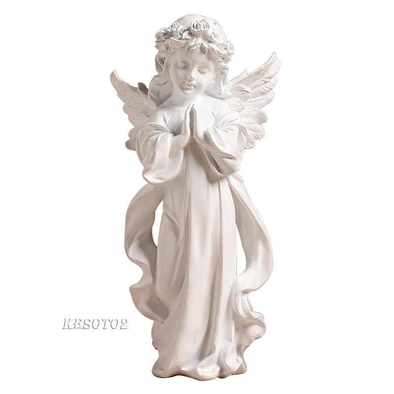 Mô Hình Thiên Thần Cầu Nguyện Bằng Nhựa Resin Kesoto2