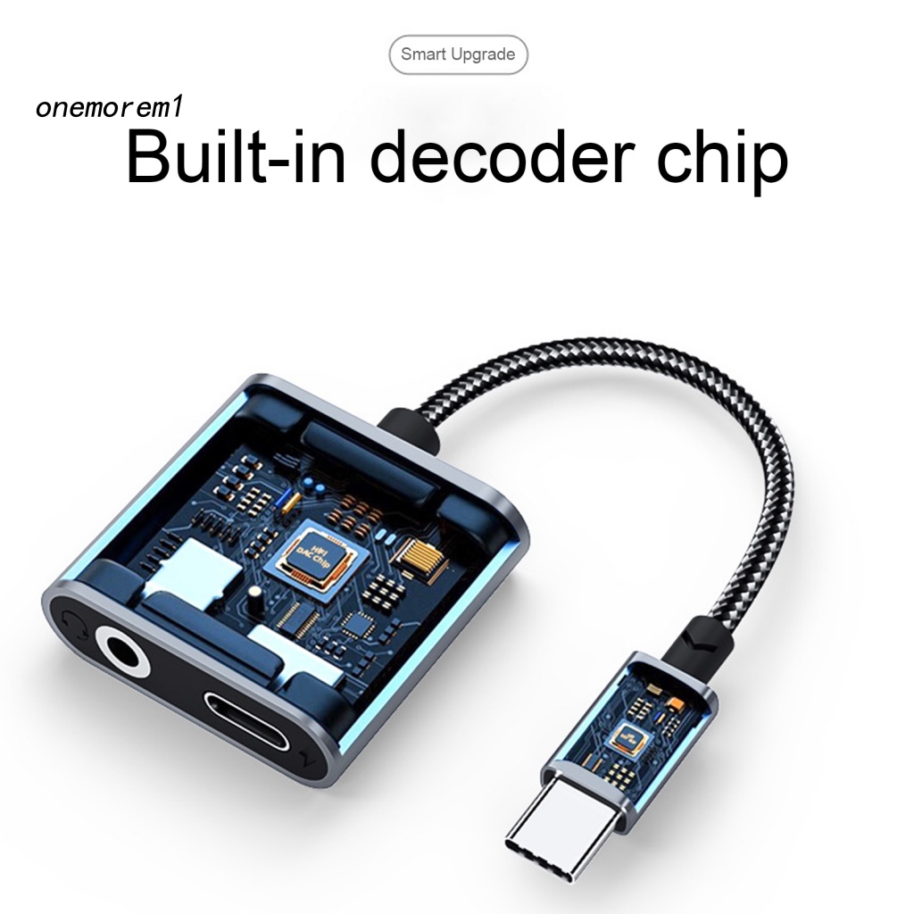 Dây Cáp Âm Thanh Chuyển Đổi Type-C Sang 3.5mm Cho Điện Thoại