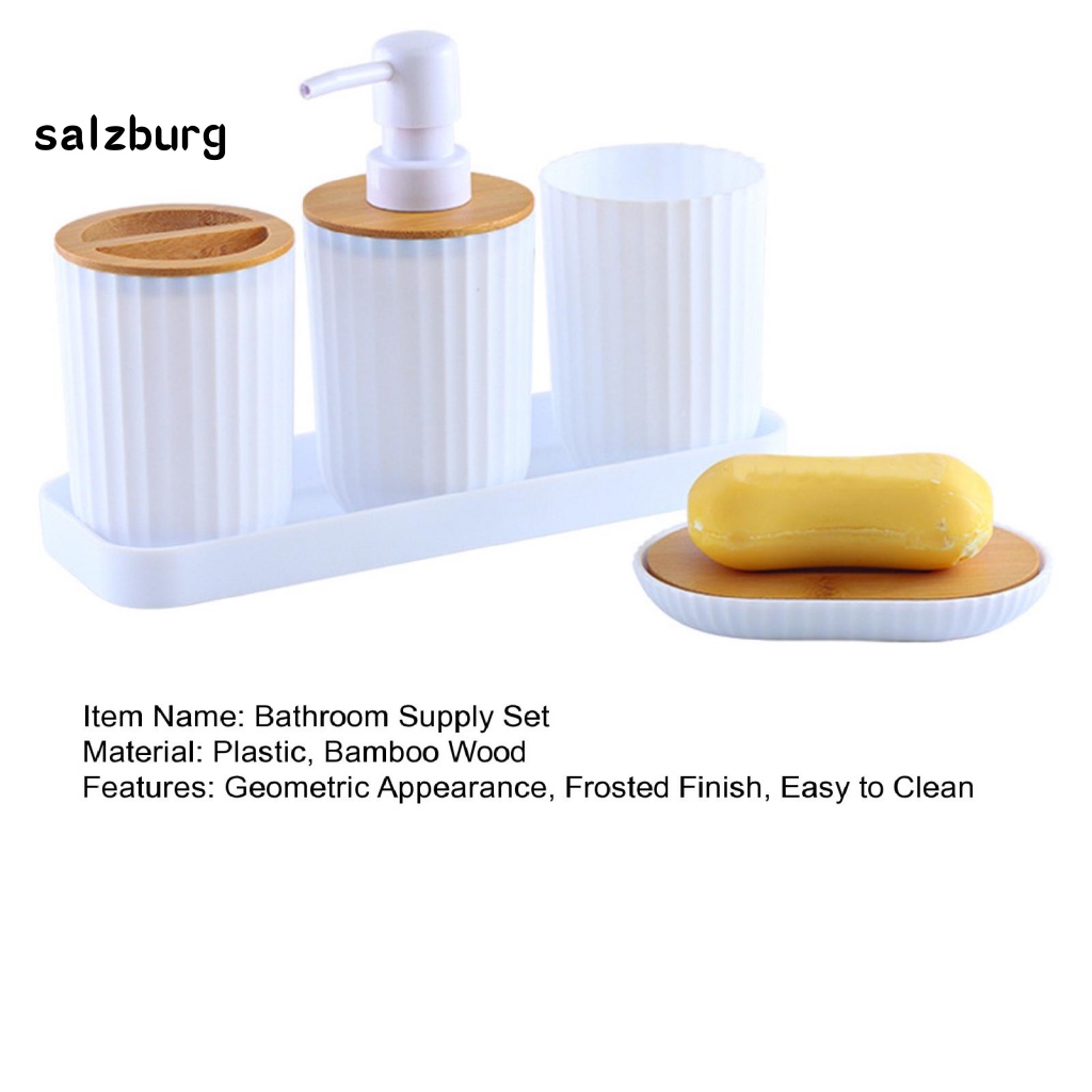 Bộ 5 Món Xà Phòng Chống Ăn Mòn Cho Nhà Tắm