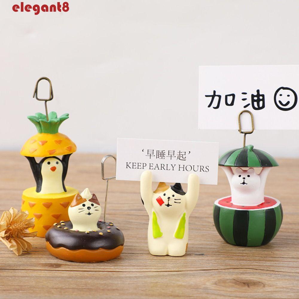 Giá Đỡ Ảnh Bằng Gỗ Hình Động Vật Dễ Thương Dùng Trang Trí Bàn Làm Việc