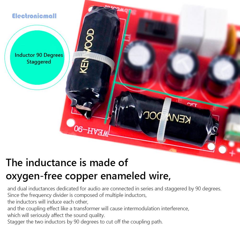 Loa Điện Tử Mall01.vn 40Hz-400Hz Âm Thanh Siêu Trầm DIY #