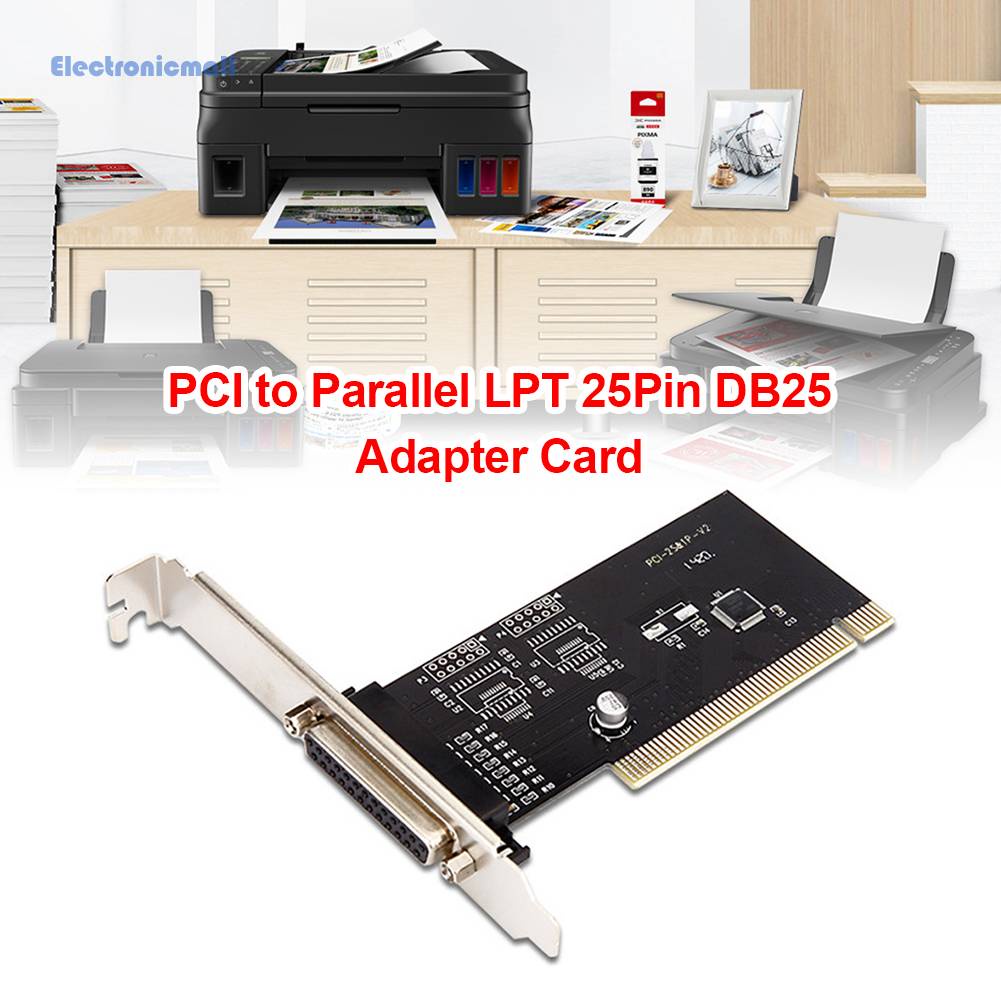 [ElectronicMall01.vn] New PCI Sang Song Song LPT 25Pin DB25 Bộ Điều Khiển Mở Rộng Cổng Máy In Xe Hơi