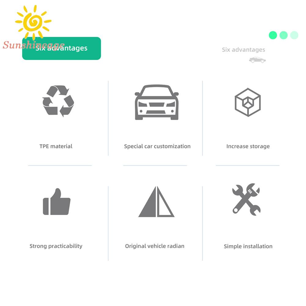 Khay Đựng Đồ Dùng Màu Đen Bằng TPE Thay Thế Tiện Dụng