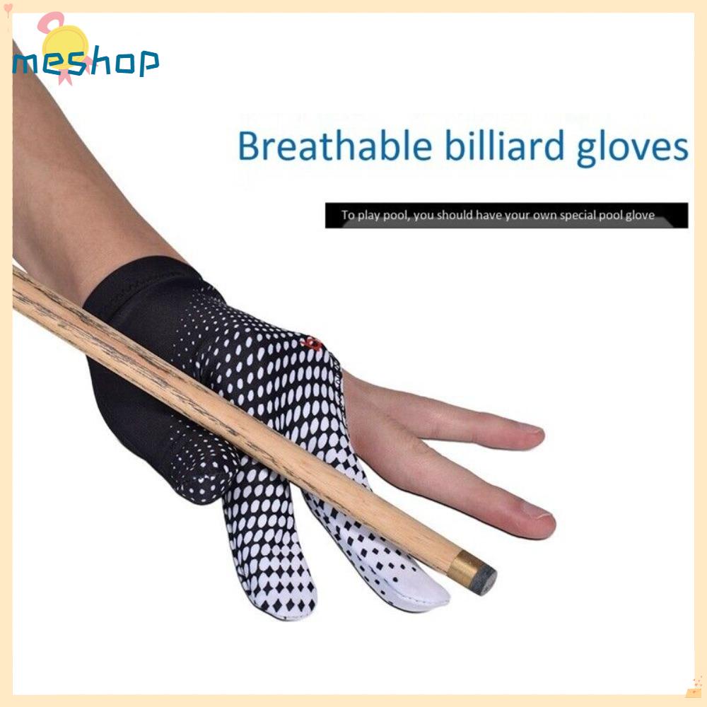 Găng Tay Trái Chơi Bida ME 3 Ngón Chất Lượng Cao