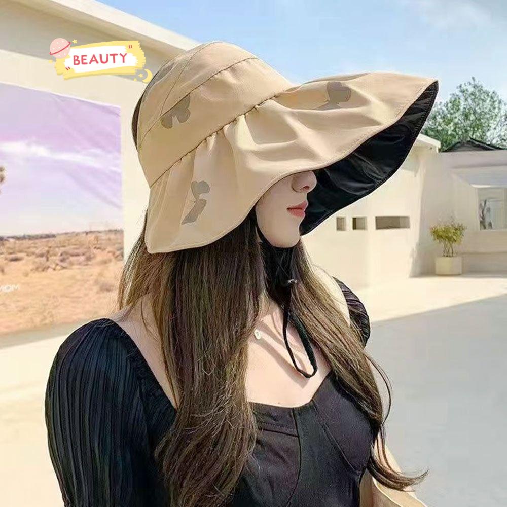 Nón Bucket Rộng Vành Chống Tia UV Thiết Kế Hợp Thời Trang Cho Phái Nữ