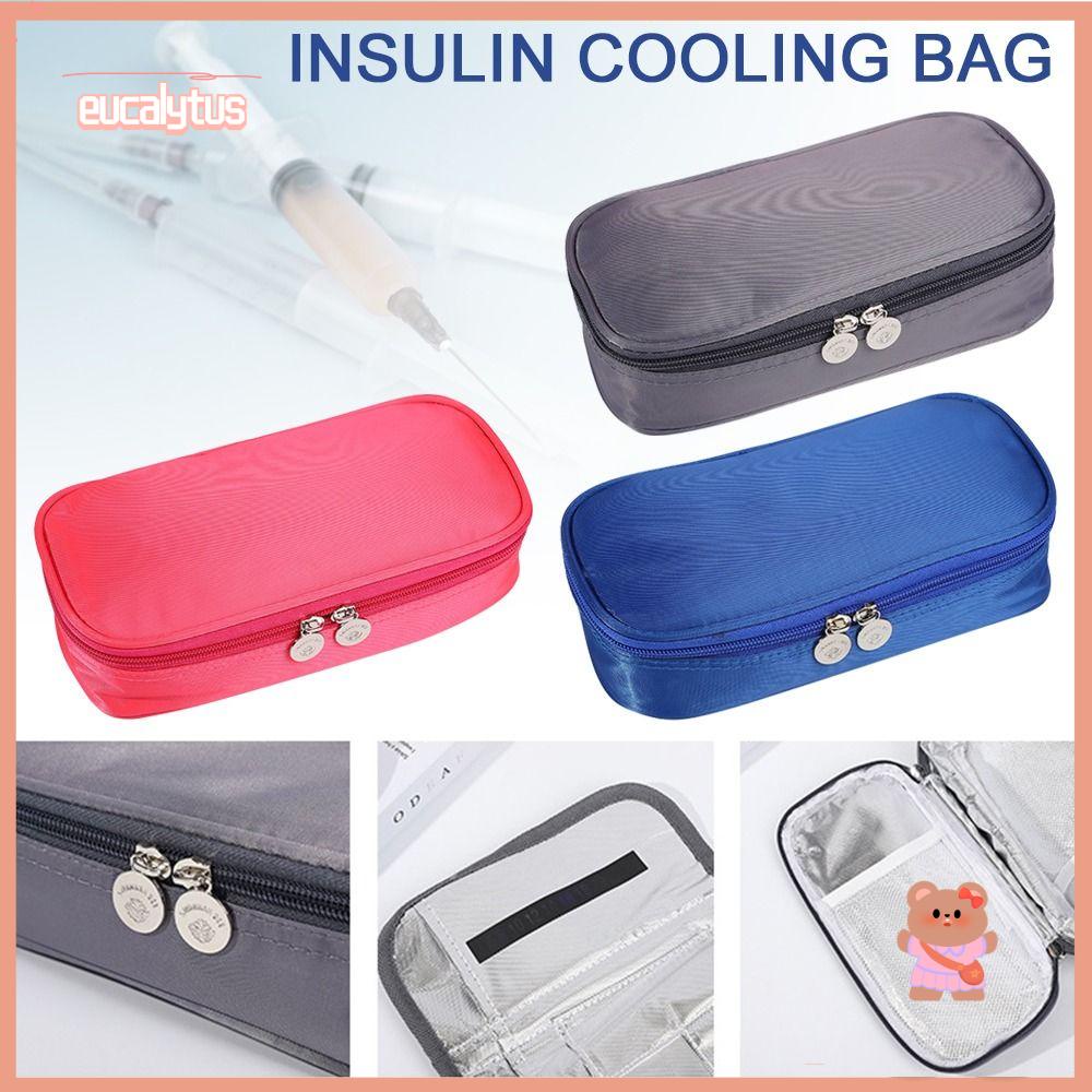 Eutus Insulin Túi Làm Mát Diabetic Không Cần Dùng Gel Đông Lạnh Cho Diabetes