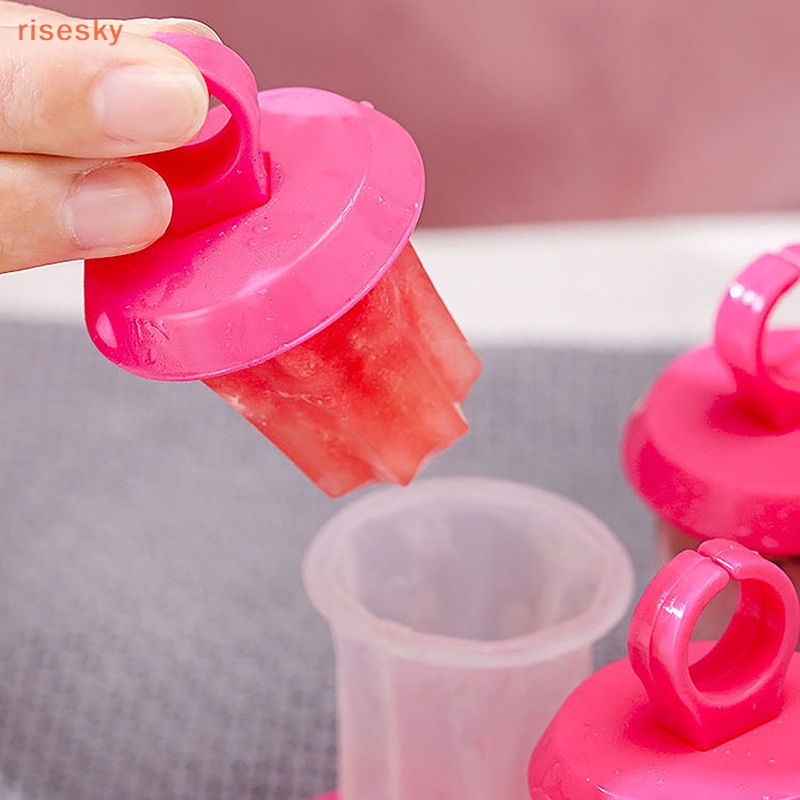 1 Khuôn Làm Phô Mai 6 Ngăn DIY Bằng Thép Không Gỉ