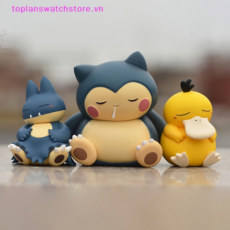 1 Mô Hình Đồ Chơi Nhân Vật Hoạt Hình Pokemon Psyduck Bulbasaur Snorlax