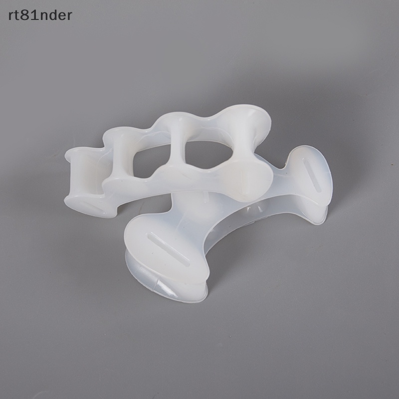 1 Cặp Đệm Silicone Cứng Chỉnh Hình Ngón Chân Cái 3 Lỗ